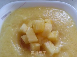 菠萝西米露的做法