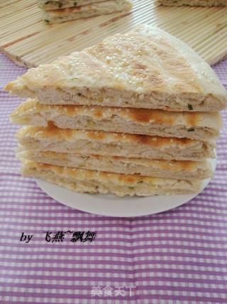 豆渣好去处---------【豆渣香葱发面饼】的做法