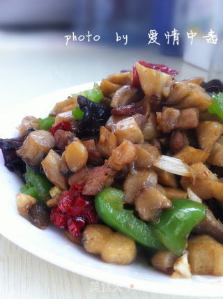 【翠椒蘑菇丁】---杜绝浪费的做法