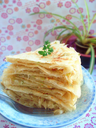 烫面葱花饼的做法