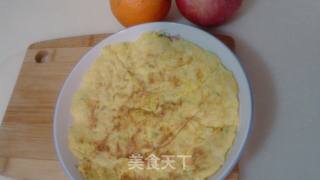 南瓜丝鸡蛋饼的做法