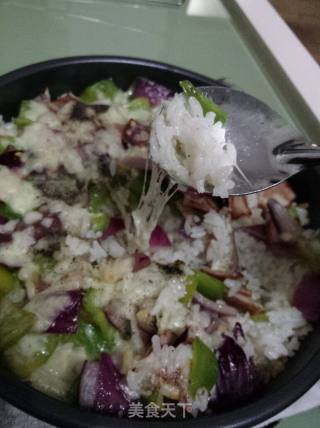 意大利培根焗饭