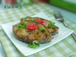 黑椒煎银鳕鱼的做法