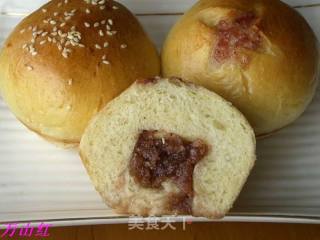 蓝莓果酱面包的做法
