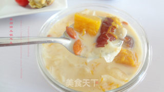 养颜南瓜银耳羹的做法