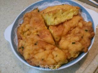 涨鸡蛋饼的做法