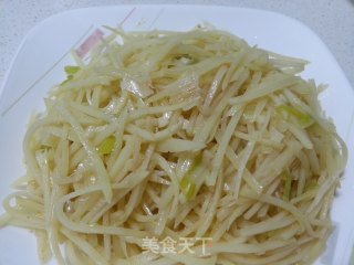 清炒土豆丝的做法
