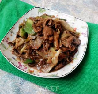 葱爆牛肉的做法