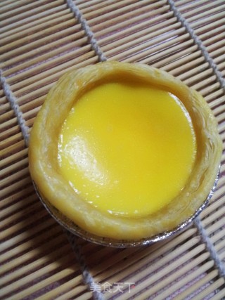 金黄嫩滑——面包机版蛋挞的做法