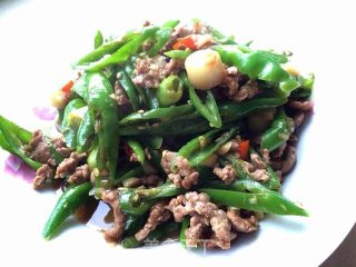 青椒豆豉炒牛肉丝的做法