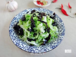 黑木耳炒包包菜的做法