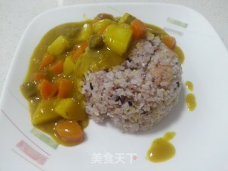 咖喱鸡肉饭的做法