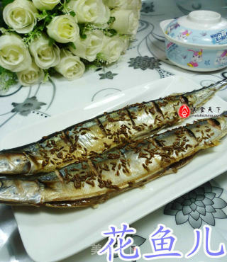 孜然秋刀鱼的做法
