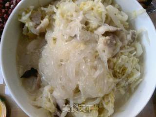 猪肉酸菜炖粉条的做法