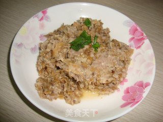 【梅菜蒸肉饼】----蒸出来的美味更健康的做法