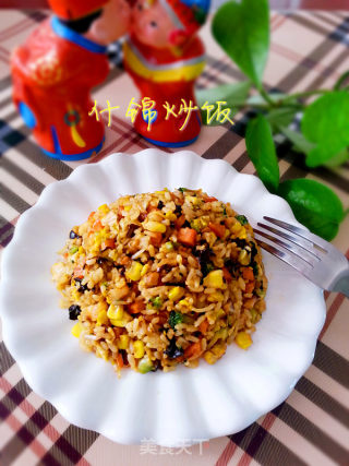 什锦炒饭的做法