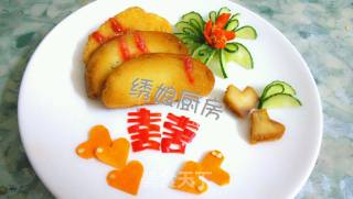 双喜临门，炸馍片的做法