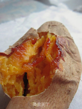 烤箱版烤红薯的做法