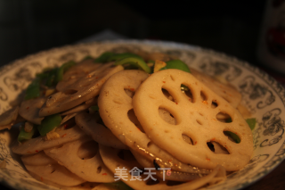 清炒藕片的做法