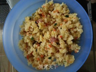 蛋炒饭的做法