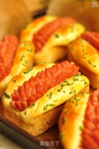 花刀热狗面包的做法