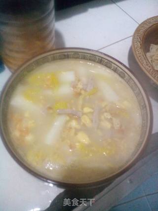 小白菜鸡蛋汤的做法