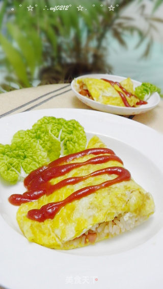 蛋包饭的做法