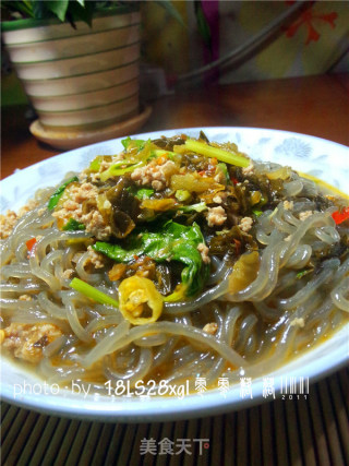 家常菜：酸菜粉条的做法