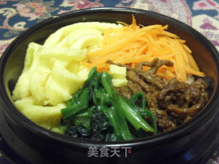 石锅拌饭的做法