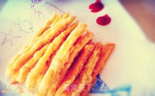 记忆中的年味小零食--地瓜条的做法