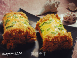 肉松面包卷的做法