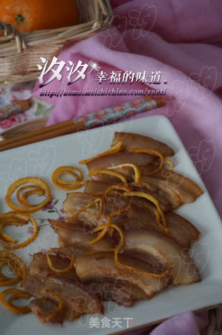 香橙煎五花肉的做法