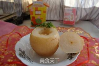 黄冰糖炖雪梨的做法
