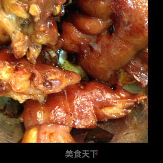 香辣美容蹄的做法