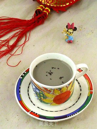芝麻黑豆浆的做法