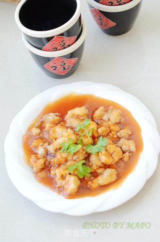 酸酸甜甜的美味----茄汁鱼块的做法