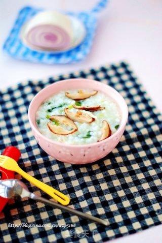 香菇鸡肉咸饭的做法