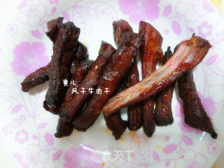 风干牛肉干的做法