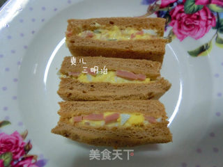 三明治的做法