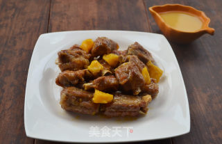 橙汁排骨的做法
