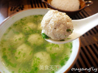 豆腐丸子青菜汤的做法