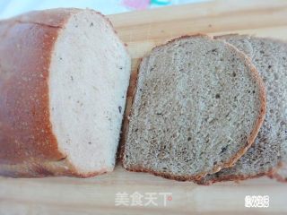 玫瑰糖养生吐司的做法