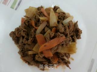 辣炒牛肉的做法