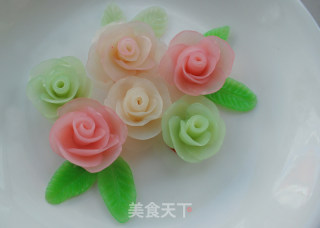 水晶玫瑰的做法
