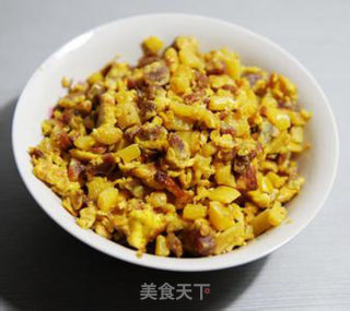 腌萝卜炒鸡蛋的做法