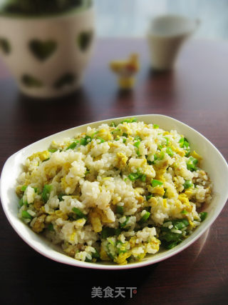 尖椒鸡蛋炒饭