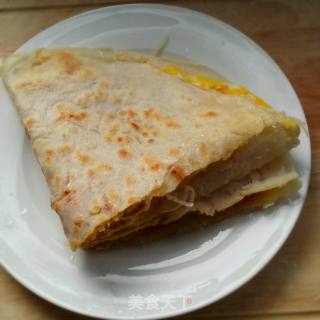 早餐鸡蛋饼的做法