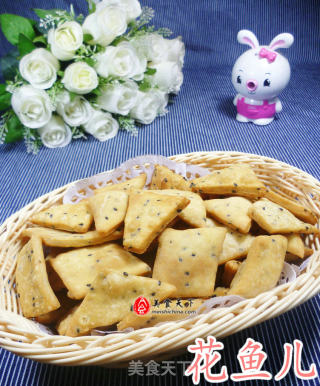 油炸芝麻片的做法