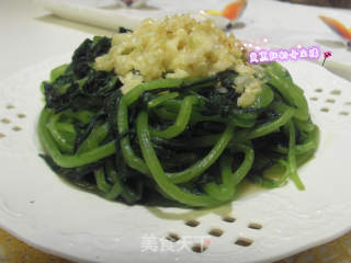 蒜蓉茼蒿的做法