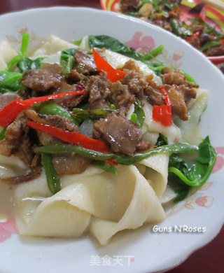 牛肉拽面的做法